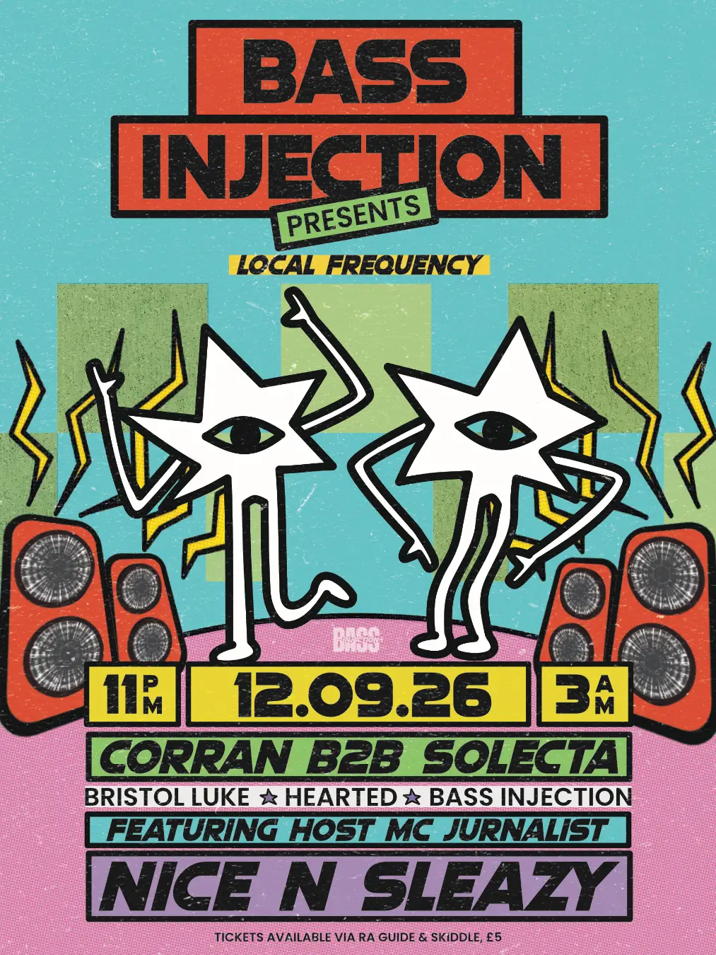 CLUB – BASS INJECTION à Nice N Sleazy